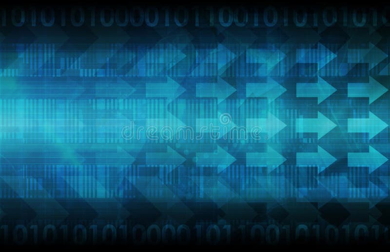 Business Process Management vector illustration