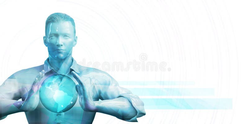 Business Professional Presentation Abstract royalty free illustration