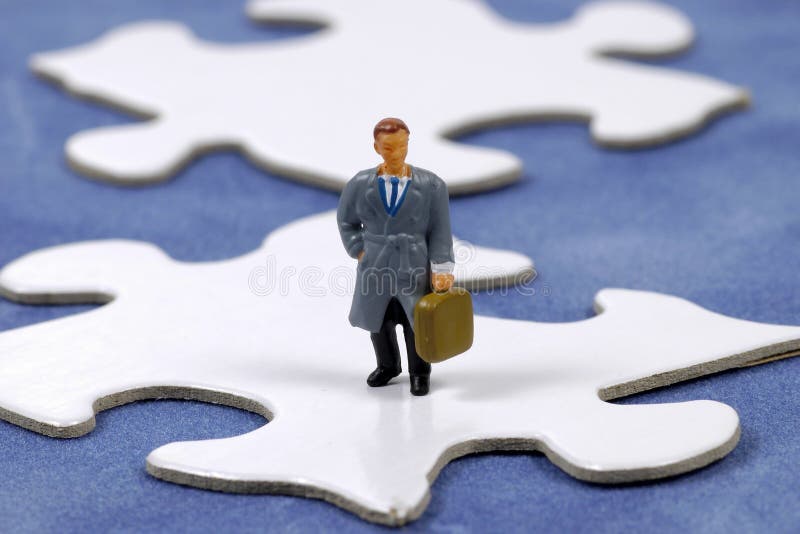 Business Puzzle royalty free stock photos Business Puzzle royalty free stock photos