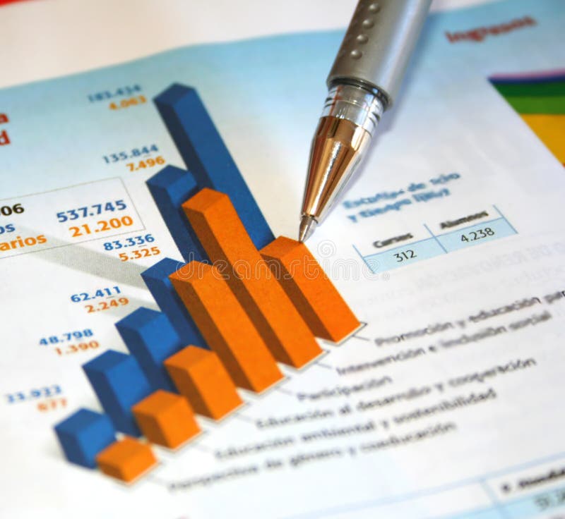 Download Business report stock photo. Image of corporate, chart - 3820922