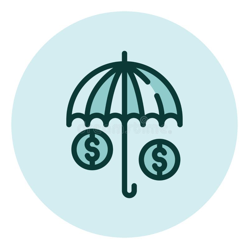 Risk Reduction Concept with Graph Stock Illustration - Illustration of ...