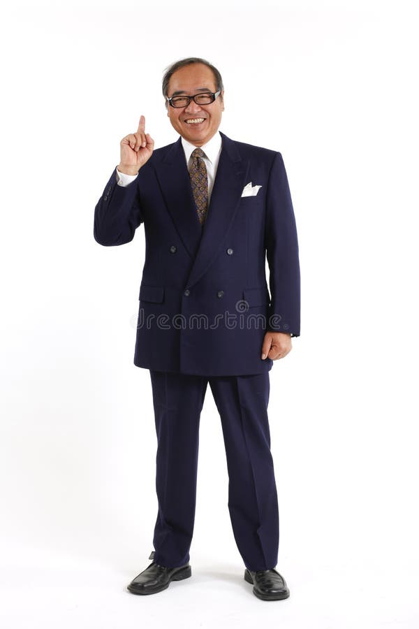 Senior manager wearing a suit royalty free stock photography Senior manager wearing a suit royalty free stock photography