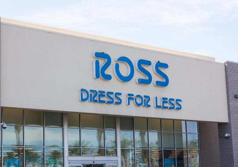 Ross Dress for less sign editorial image. Image of store 153936055