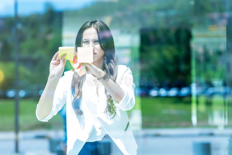 Business, startup, planning, management and people concept - hap stock photo Business, startup, planning, management and people concept - hap stock photo