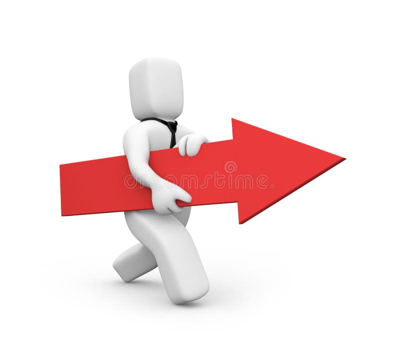 Business success concept vector illustration