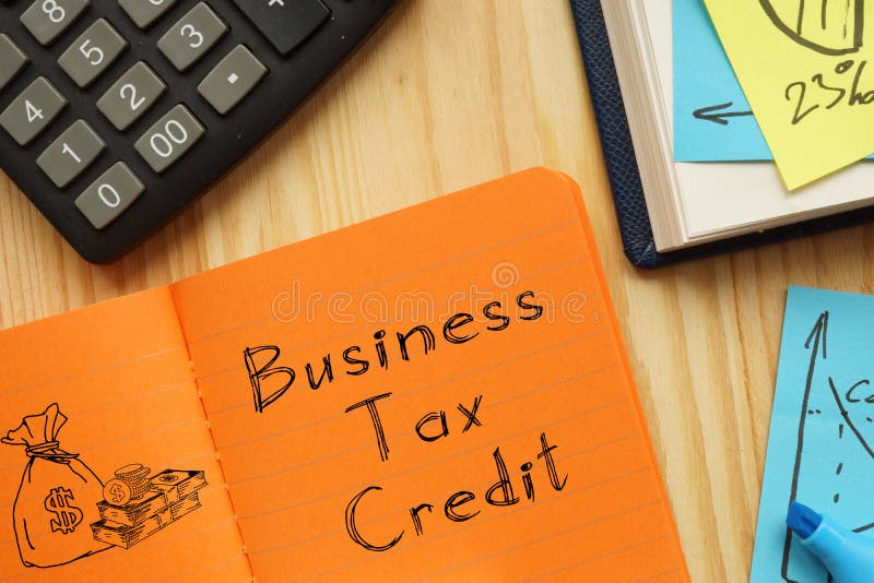 business-tax-credit-is-shown-using-the-text-stock-photo-image-of