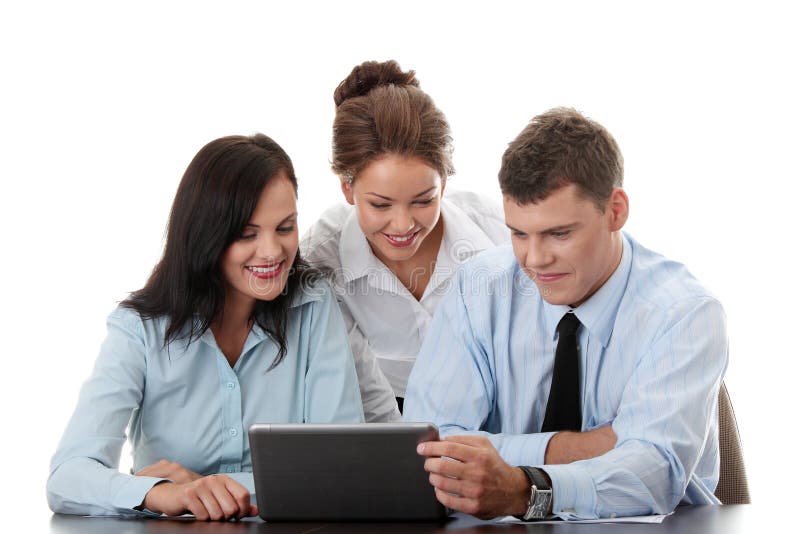 Business team royalty free stock image