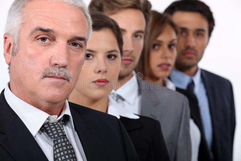 The business team. stock photos