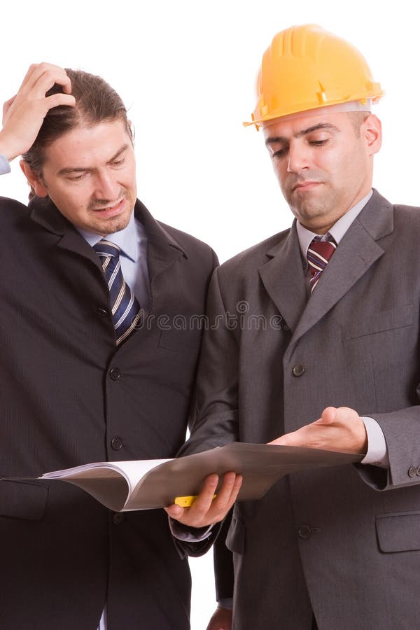 Business team discussing new project royalty free stock photo