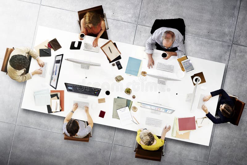 Download Business Team Meeting Connection Digital Technology Concept Stock Photo - Image of connection, internet: 65007498