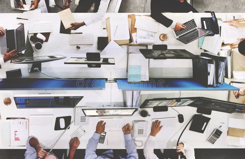 Business Team Meeting Project Planning Concept royalty free stock image