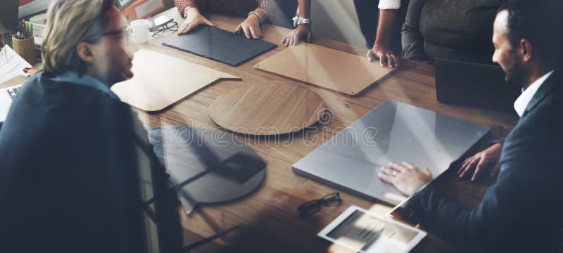 Business Team Meeting Project Planning Concept royalty free stock photo