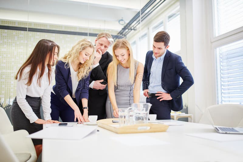 Business team planning stock image. Image of advice, employee 87980683