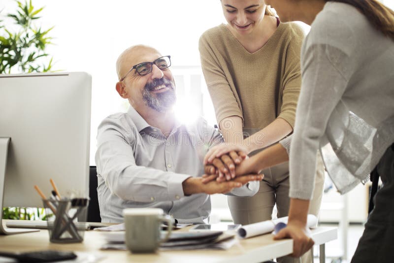 Business team stack hands royalty free stock photo Business team stack hands royalty free stock photo
