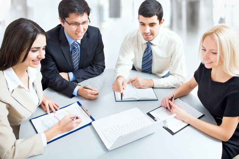 Business team stock photography