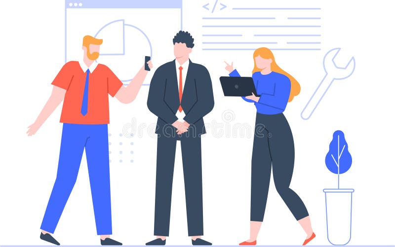 Business team working together in coworking space analyzing data and developing software using laptop computer and royalty free stock images