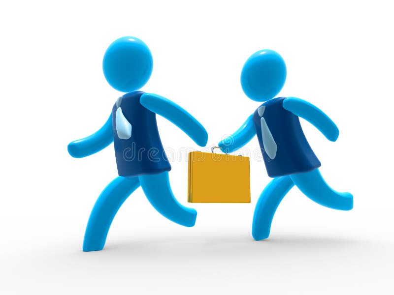 Business teamwork vector illustration Business teamwork vector illustration