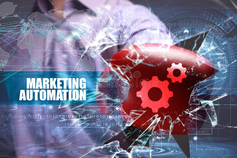 Business. Technology. Internet. Marketing. Marketing automation royalty free stock photos Business. Technology. Internet. Marketing. Marketing automation royalty free stock photos