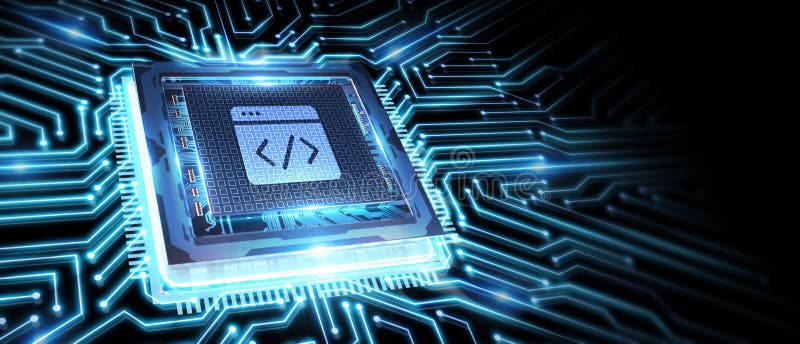 Business, Technology, Internet and network concept. Agile Software Development stock photography