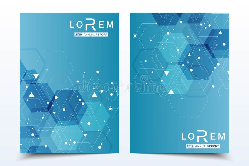 Business templates brochure, magazine, leaflet , flyer, cover, booklet, annual report. Scientific concept for medical royalty free illustration Business templates brochure, magazine, leaflet , flyer, cover, booklet, annual report. Scientific concept for medical royalty free illustration