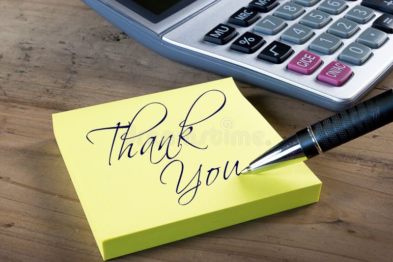 Business Thank you card