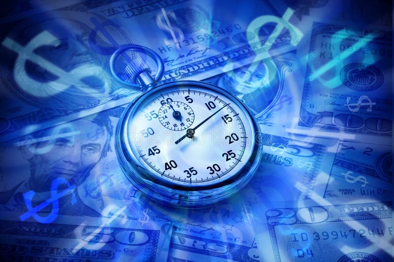 Business Time Money Watch Dollar Management