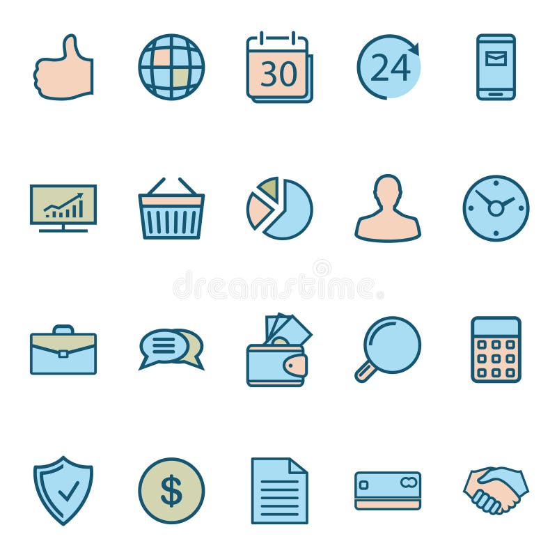 Business Web Icons