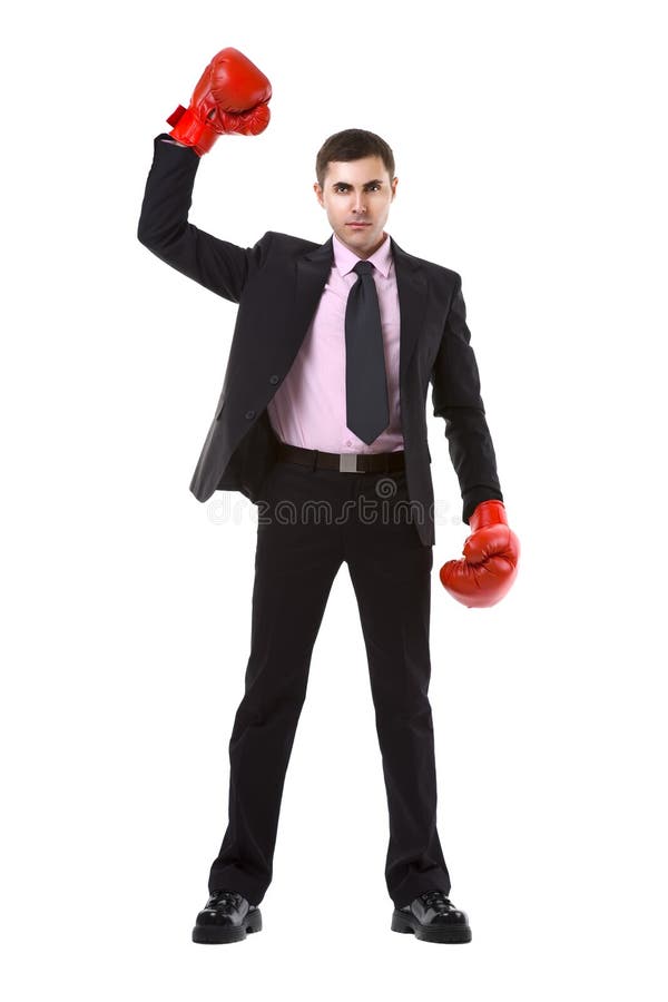 Business winner stock photo