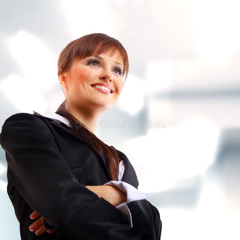 Business woman stock photo