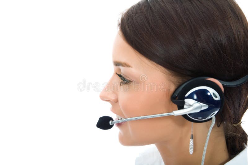 Business woman calling