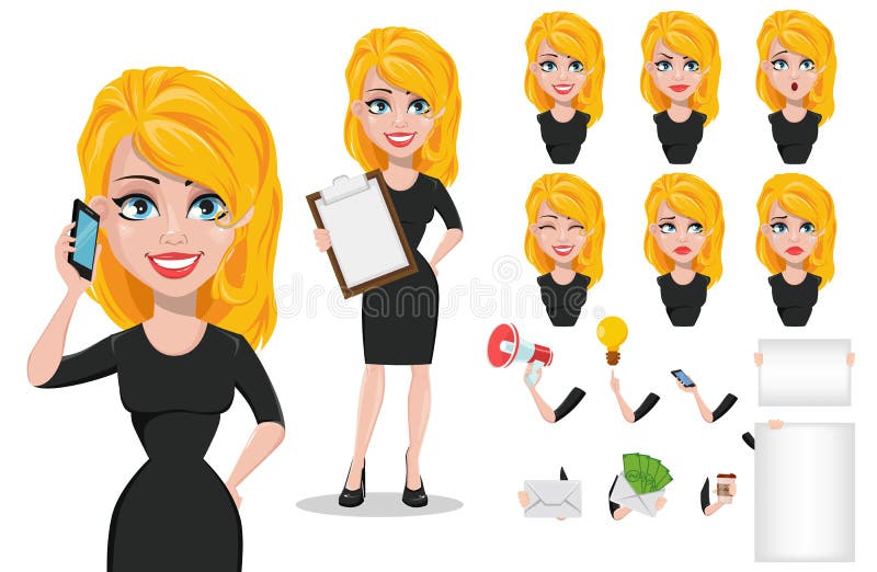 Business Woman Cartoon Character Creation Set Stock Illustrations – 1,399  Business Woman Cartoon Character Creation Set Stock Illustrations, Vectors  & Clipart - Dreamstime
