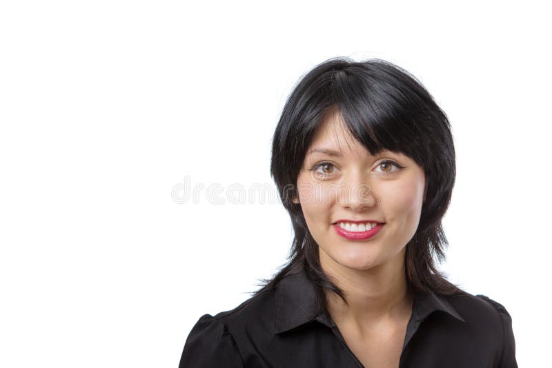 Business woman head shot