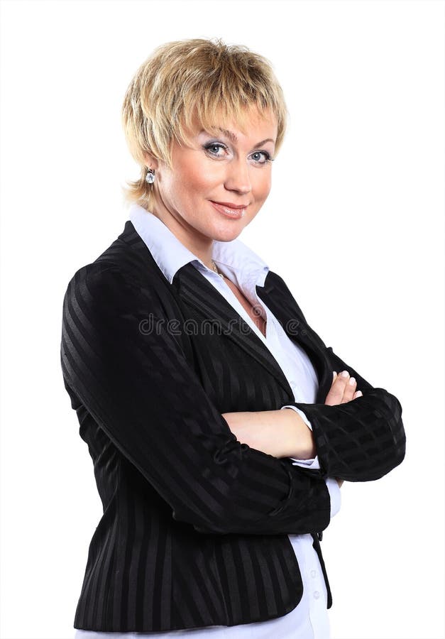 Business woman in her 40s stock photo. Image of copyspace - 28970562