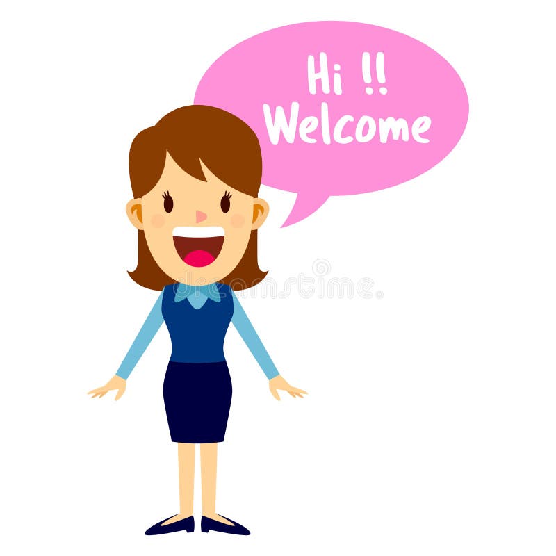 Mom welcome. Женщина Welcome. Greetings cartoon. Greeting vector. Welcoming woman.