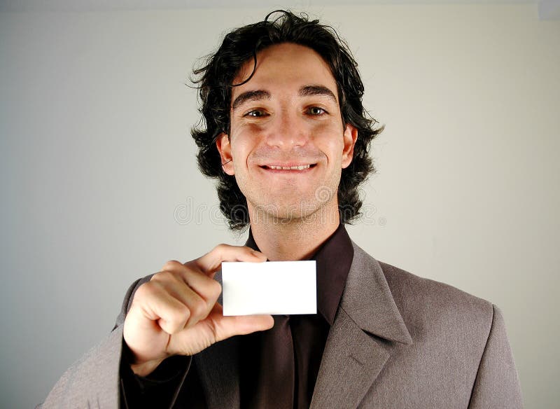 Businesscard arkivbilder