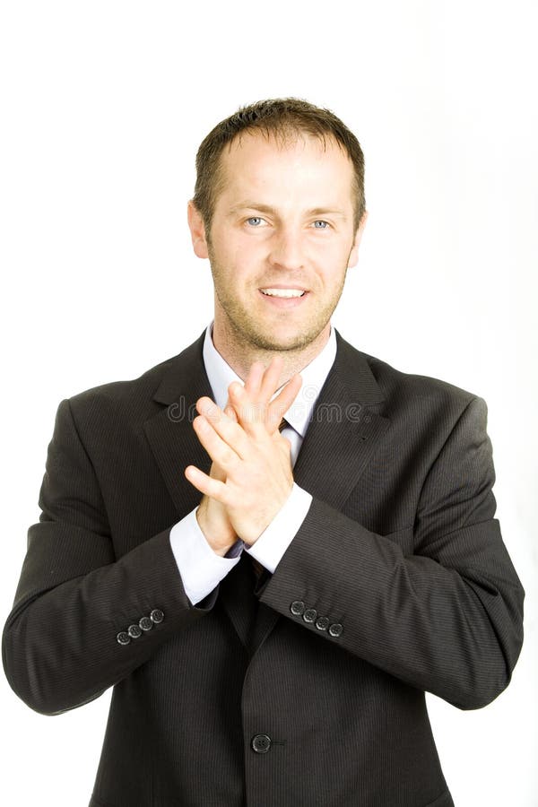 Businessman royalty free stock image