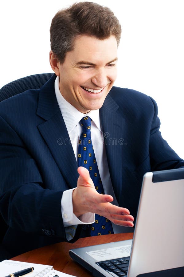 Businessman stock image