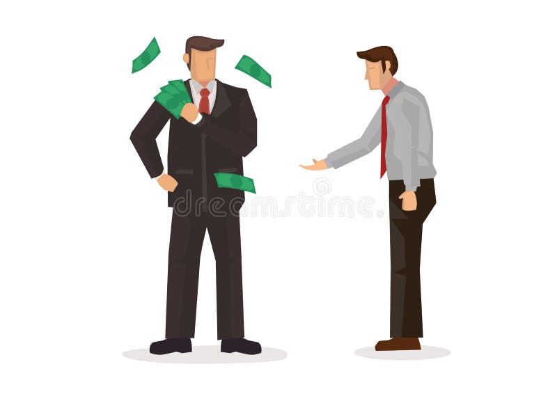 Businessman Begging Rich Man for Money Stock Vector - Illustration of loser, isolated: 238293048 Businessman Begging Rich Man for Money Stock Vector - Illustration of loser, isolated: 238293048