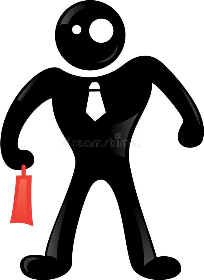 Businessman black icon