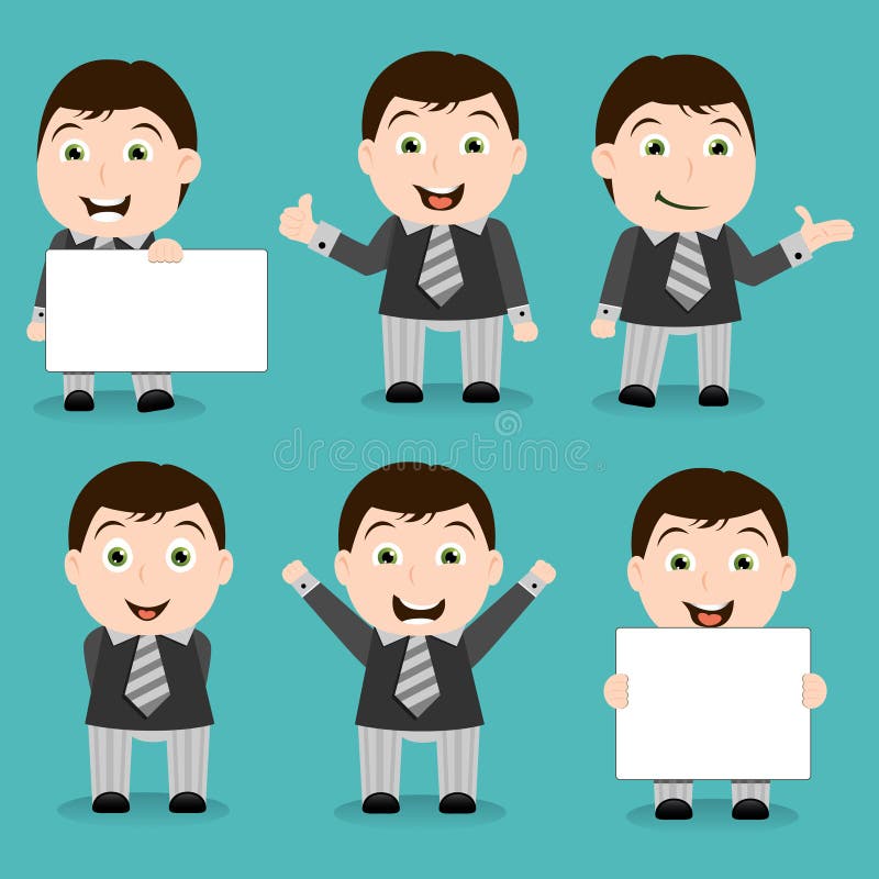 Businessman character collection