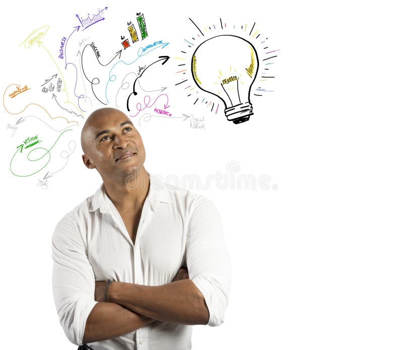 Businessman and creative business royalty free stock photo Businessman and creative business royalty free stock photo