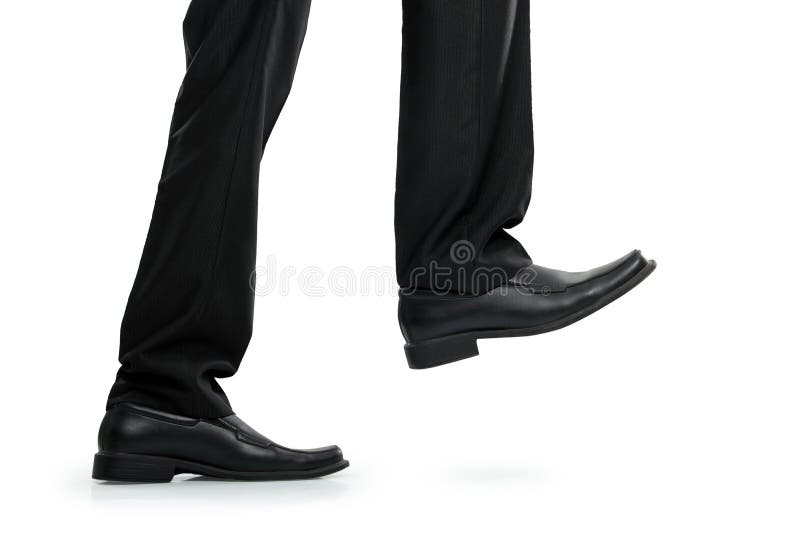 Businessman foot stepping stock image. Image of activity - 37927283