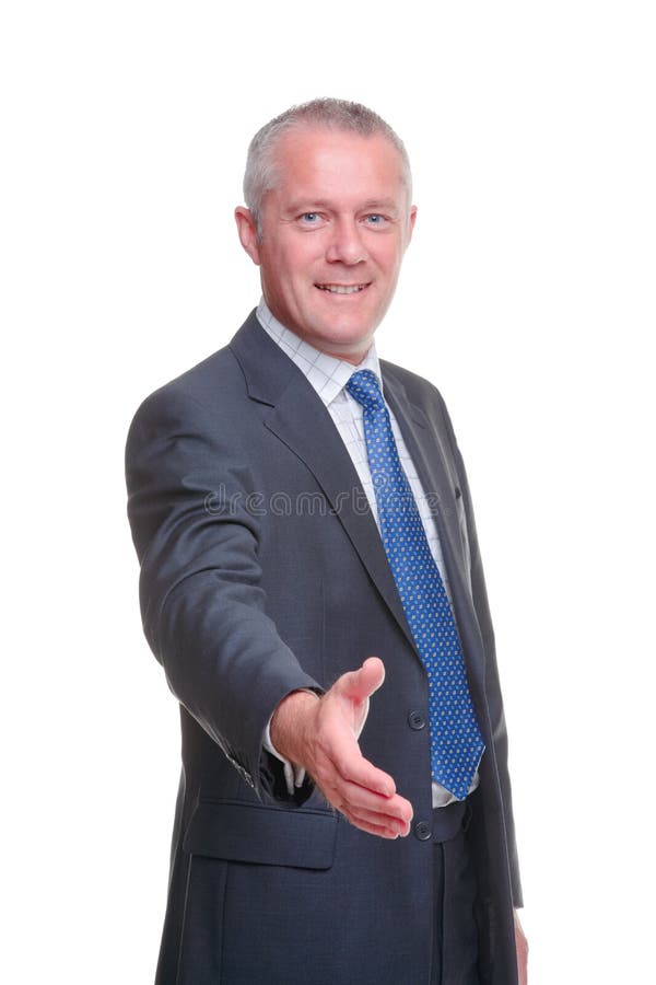 Businessman hand shake stock images Businessman hand shake stock images