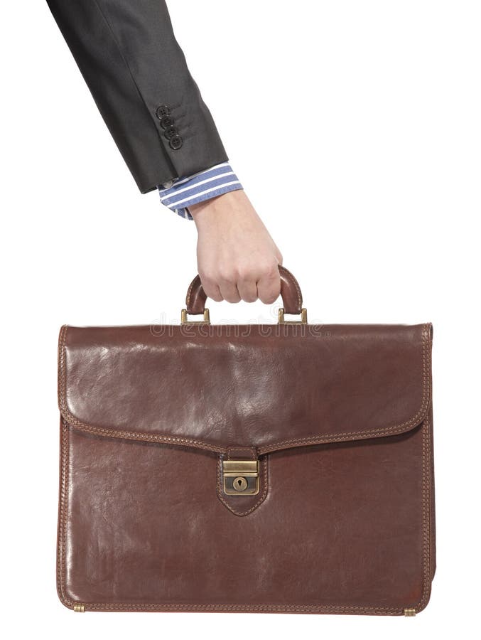 Hand And Arm Holding Briefcase Stock Photo Image of metal, detail