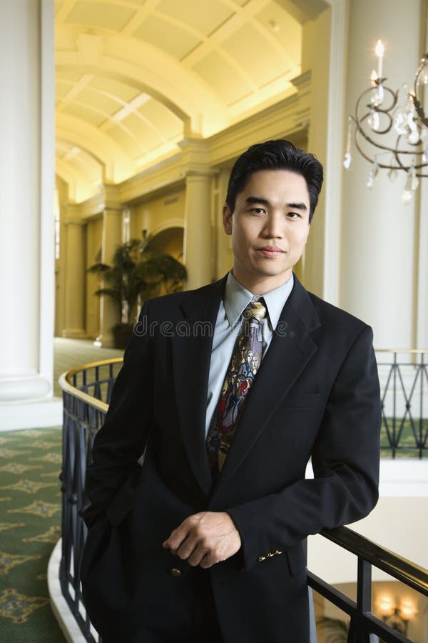 Businessman in Hotel