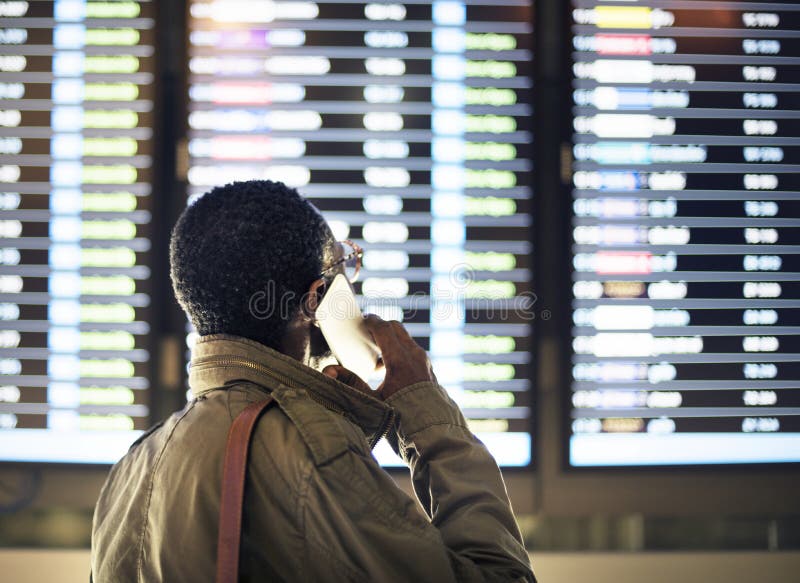 Businessman is making a call royalty free stock photography Businessman is making a call royalty free stock photography