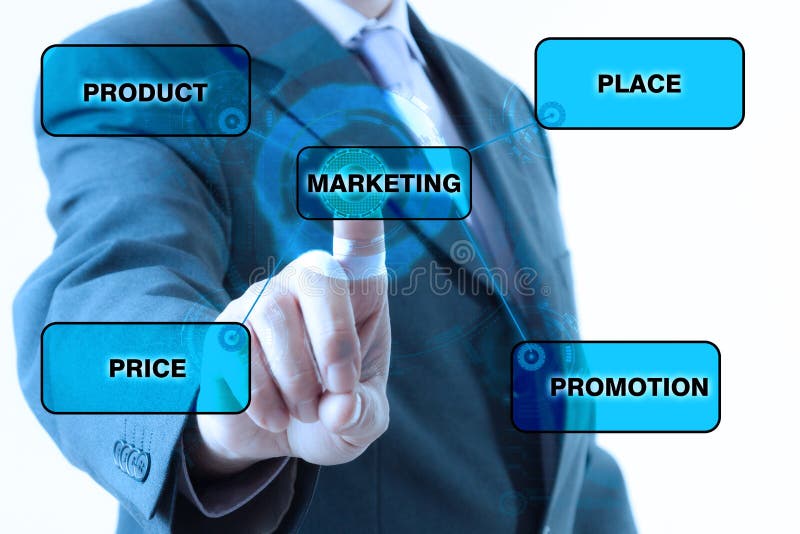 Businessman Marketing plan