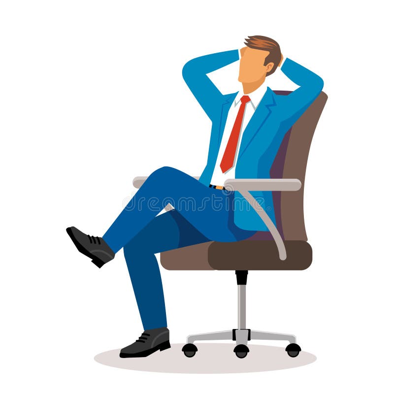 person sitting clipart