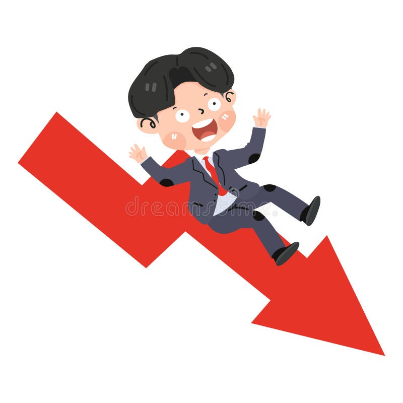 Sales Going Down Arrow Stock Illustrations 219 Sales Going Down Arrow