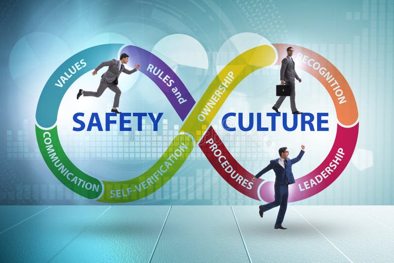 Businessman in Safety Culture Concept Stock Image Image of concept, management 188726231